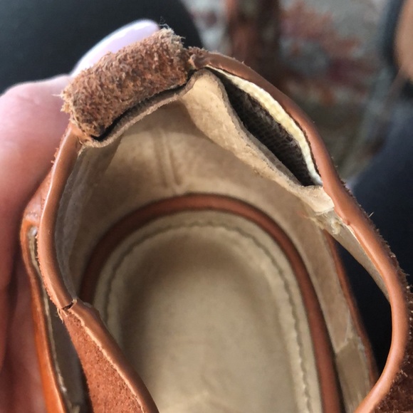 Reaction by Kenneth Cole lace up chunky heel. Size 7 1/2M - Picture 9 of 11